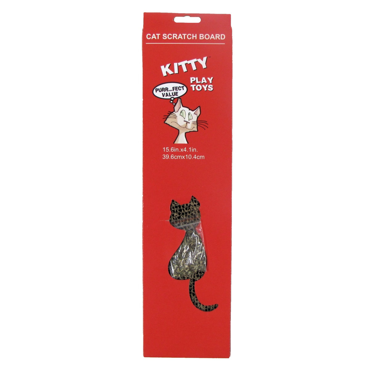 Cardboard Cat Scratch Pad Catnip Bag Included Scratcher Board Indoor Toy  Pet Accessory 
